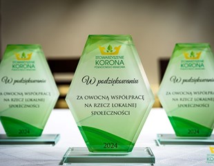Gminy Kocmyrzów-Luborzyca otrzymała wyróżnienie za wieloletnią współpracę ze Stowarzyszeniem Płónocnego Krakowa
