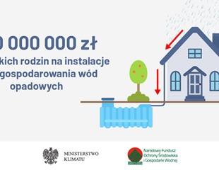 Program „Moja Woda” - możliwość składania wniosków do WFOŚiGW w Krakowie od 1 lipca