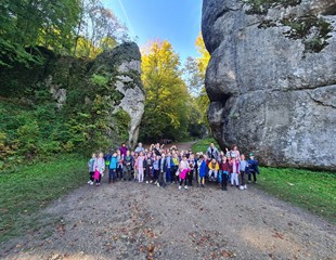 Projekt "Odkrywam Małopolskę" - wycieczka uczniów szkoły podstawowej w Łuczycach