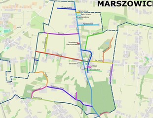 Marszowice - projekt ulic