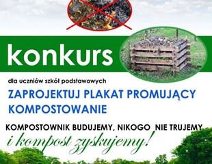 Konkurs na plakat promujący kompostowanie