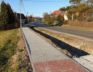 Fundusz Sołecki: remont chodnika w Prusach