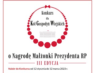 Konkurs dla KGW o Nagrodę Małożnki Prezydenta RP - III Edycja